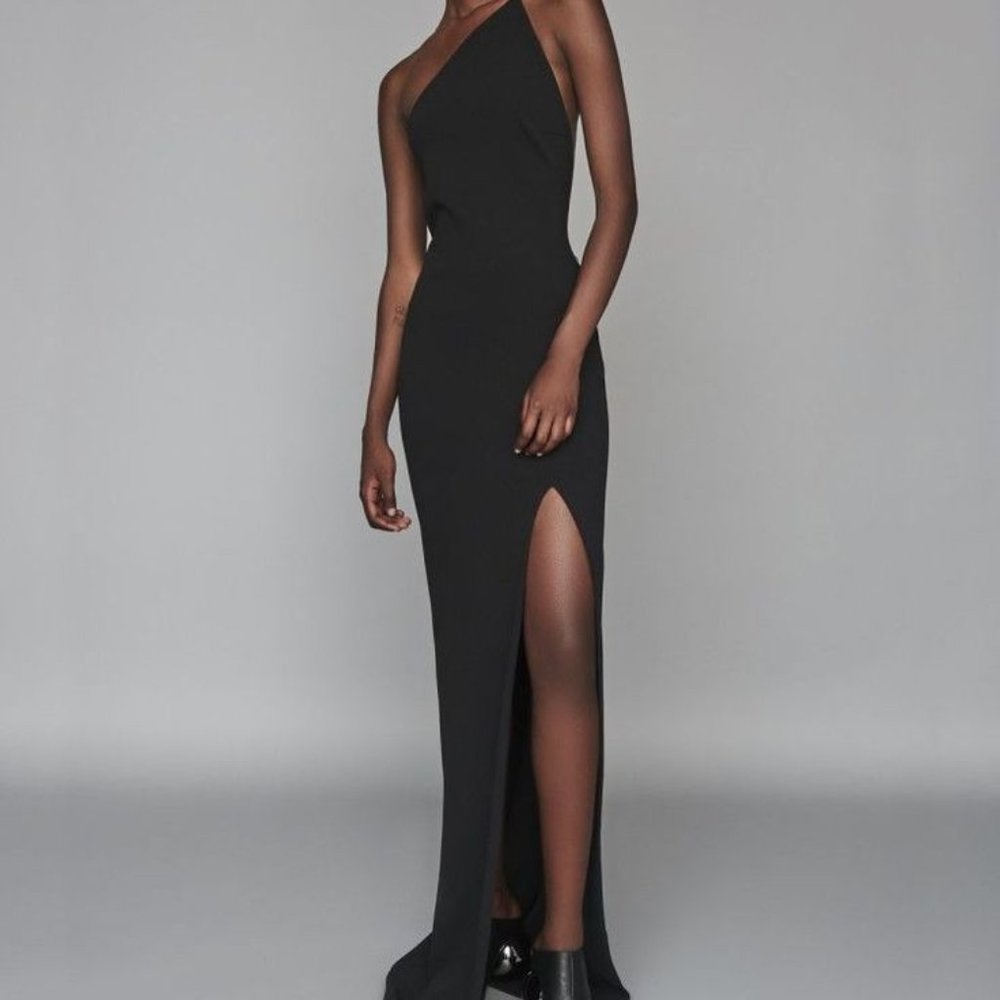 Solace London The Petch Maxi Dress in Black